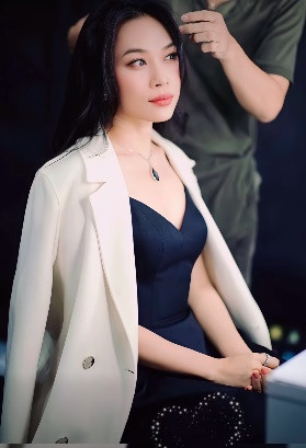 Trang phục gợi cảm, quý phái cùng phong cách trang điểm nhẹ nhàng, mái tóc dài bồng bềnh càng làm tôn lên vẻ đẹp rạng ngời của nữ ca sĩ.