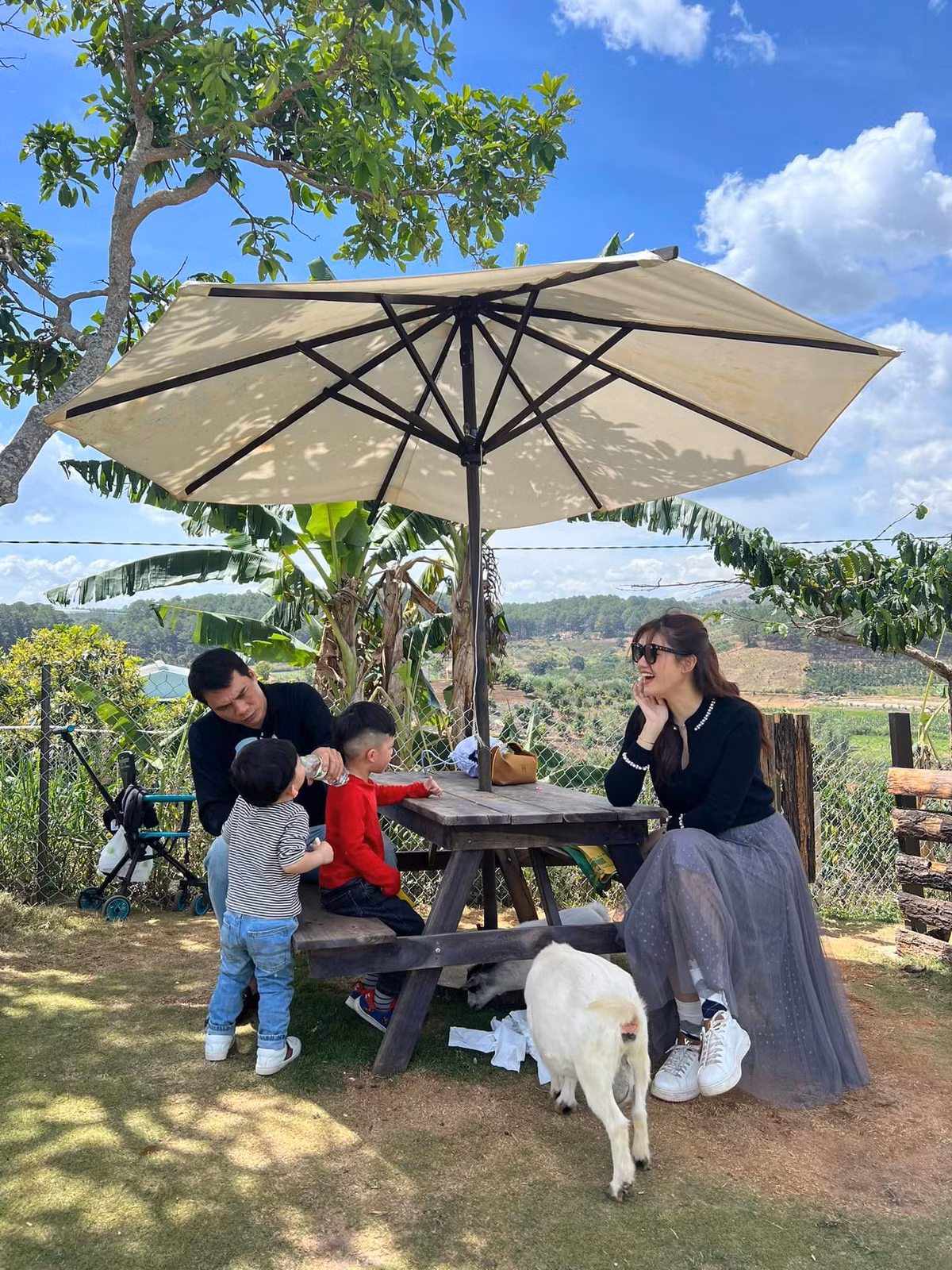 Người đẹp 29 tuổi kết hôn với doanh nhân Thành Phương hơn cô 16 tuổi vào tháng 12/2018. Làm dâu hào môn, Thanh Tú sớm sinh quý tử và có cuộc sống sung túc trong cơ ngơi khủng.