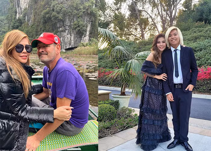 Ở tuổi 48, nữ ca sĩ viên mãn vì sự nghiệp nhiều thành tựu, được chồng yêu chiều và con trai tình cảm. Rời ánh đèn sân khấu, nữ ca sĩ trở thành người phụ nữ chăm sóc gia đình chu đáo và yêu nội trợ. Ngọc Anh giỏi làm các món phong vị Bắc, trồng vườn, thích dọn dẹp nhà cửa. (Ảnh: FBNV)