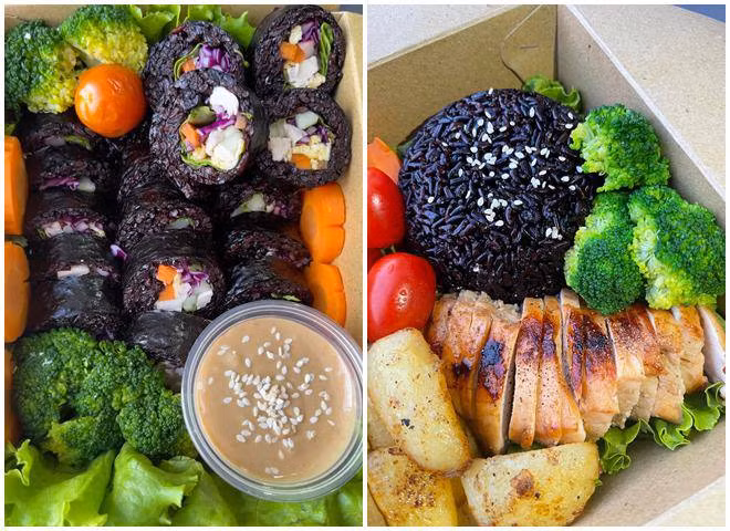 Trước đó, mỹ nhân Hà thành còn từng chia sẻ trên trang cá nhân thực đơn ăn uống khoa học mỗi ngày.