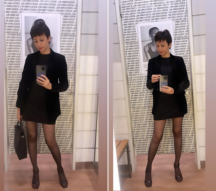 Gu thời trang của mẹ ruột Doãn Hải My cũng nhận được nhiều lời khen. Bà chuộng những gam màu trung tính, phong cách tối giản nhưng cách phối hợp đồ cùng phụ kiện lại rất bắt mắt, tinh tế.