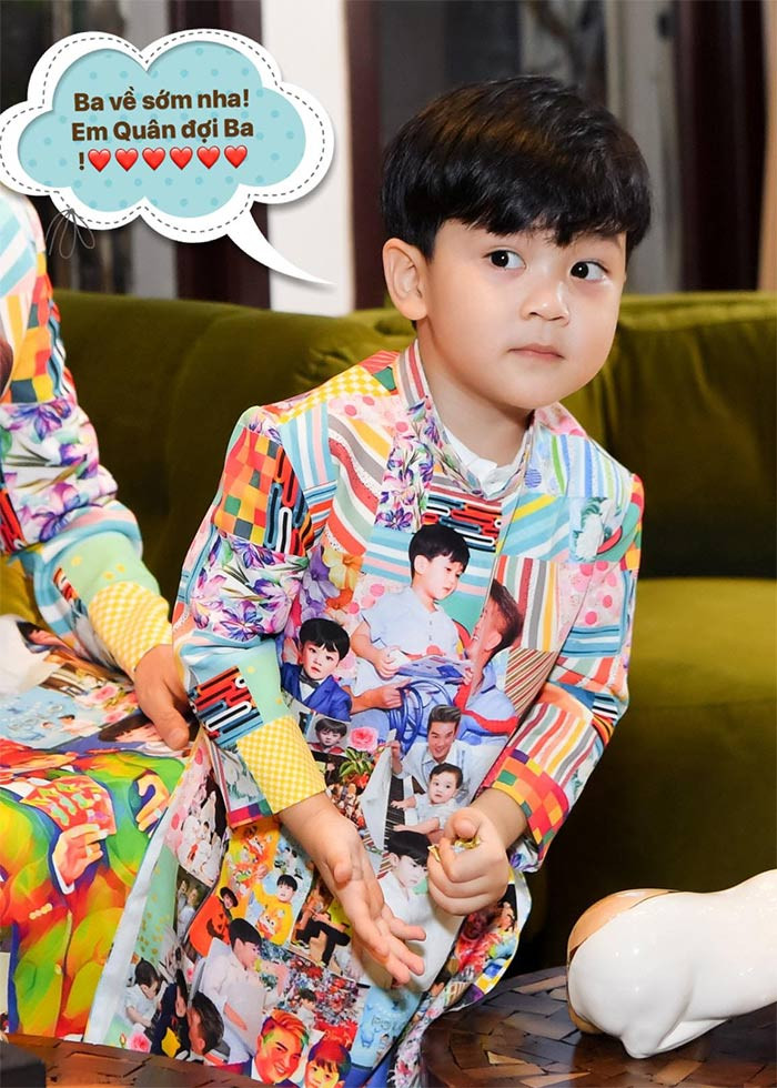 Polo Huỳnh - con trai Đàm Vĩnh Hưng hiện đã 3 tuổi và là sao nhí nhiều người quan tâm kể từ khi được bố công khai vào tháng 10 năm ngoái. (Ảnh: FBNV)