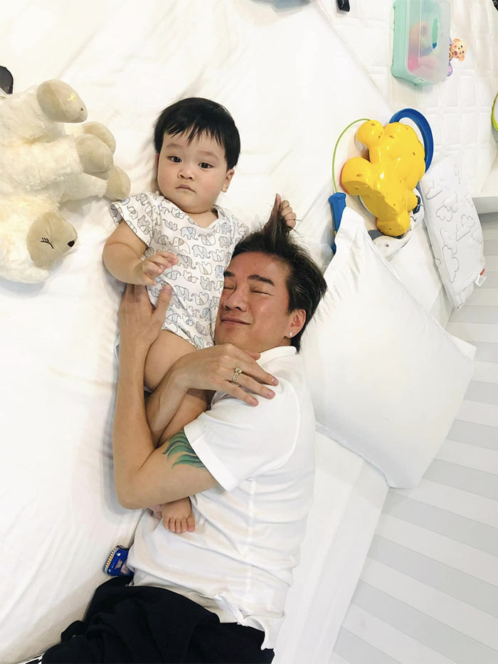 Polo lúc vài tháng tuổi rất bụ bẫm, đáng yêu.