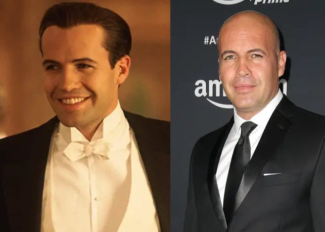 Billy Zane đóng vai người thừa kế thép đáng ghét Cal Hockley. Kể từ Titanic, Zane đã có một số vai diễn điện ảnh và truyền hình. Vai diễn gần đây nhất của anh là phim The Believer và Hellblazers. (Ảnh: 20th Century Fox, Getty Images)