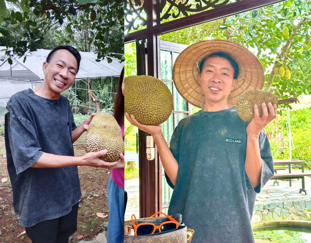 Anh tự nhận mình là "nghệ sĩ nông dân" bởi ngoài đi hát, Việt Hoàn dành phần lớn thời gian để làm vườn và chăn nuôi gà, vịt...