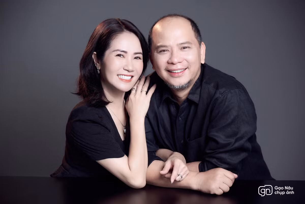 Hôn nhân hạnh phúc của Nguyệt Hằng - Anh Tuấn sau 27 năm về chung một nhà. Ảnh: Gạo Nâu.