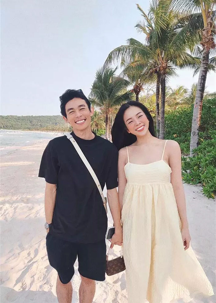 Đầu tháng 11/2023, Mie chia tay bạn trai - nam diễn viên Hồng Thanh sau ba năm hẹn hò.