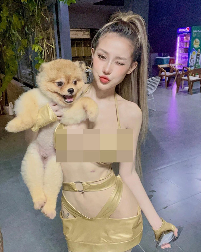 Người đẹp 26 tuổi liên tiếp gây chú ý bằng những hình ảnh táo bạo, khoe da thịt quá đà, bất chấp những lời bình luận khiếm nhã và sự phản ứng của dân mạng.