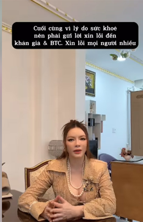 Mới đây, Lý Nhã Kỳ viết trên trang cá nhân về lý do cô lỡ hẹn với chương trình Tiktok Award Vietnam. "Kỳ xin gửi lời xin lỗi đến khán giả và BTC Tiktok Awards Vietnam, vì lý do sức khoẻ đã không thể đến tham dự sự kiện hôm nay", nữ diễn viên chia sẻ.