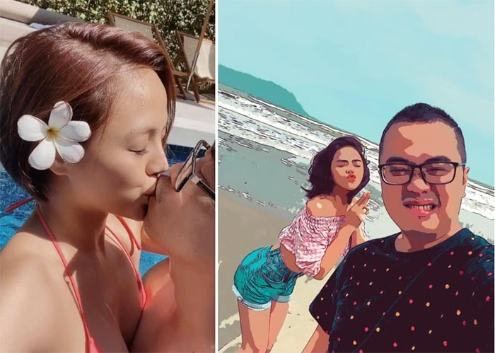 Hẹn hò từ giữa năm 2019 nhưng mãi tới năm 2021 nữ diễn viên "Quỳnh búp bê" mới khoe ảnh cận mặt bạn trai trên trang cá nhân. Tuy nhiên ngay sau đó cả hai dính tin đồn chia tay. (Ảnh: Dân trí)