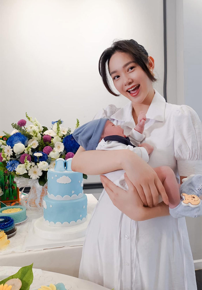 Minh Hang dep moi luc du mang bau hay la 