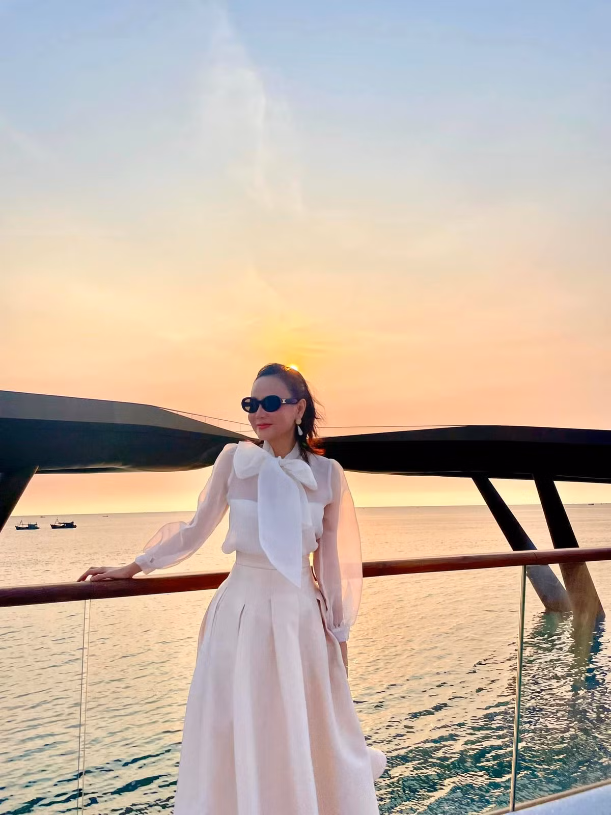 Từng công khai "dao kéo" sau ly hôn, mỹ nhân gốc Hải Phòng ngày càng trẻ đẹp, mặn mà và quyến rũ ở tuổi 44.