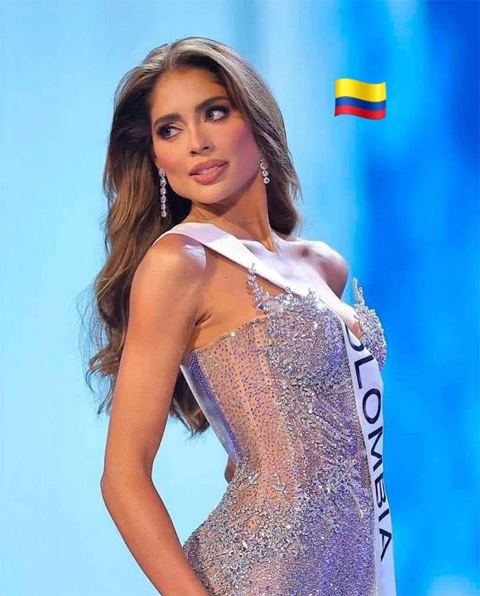 Người đẹp Colombia, Camila Avella, thí sinh lọt Top 5 cuộc thi Miss Universe 2023 nhận được nhiều sự quan tâm của khán giả không chỉ bởi nhan sắc mà còn do cô là thí sinh duy nhất đã lập gia đình và sinh con.