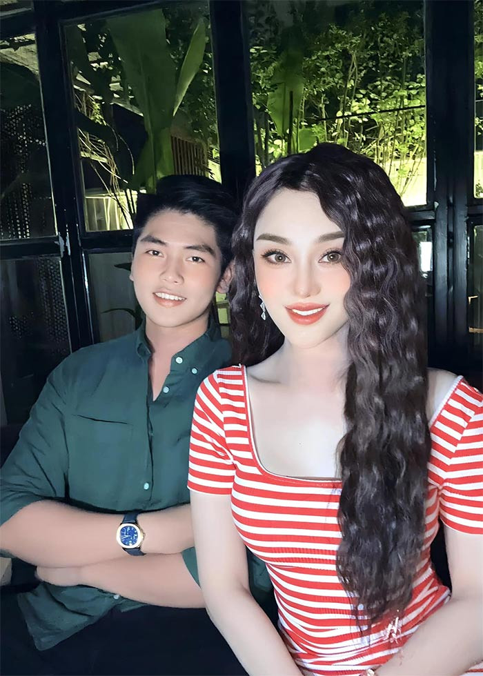 Lâm Khánh Chi chia sẻ, Phạm Giang hiền lành, chân thành và là người giúp cô có thêm động lực "tân trang" nhan sắc.