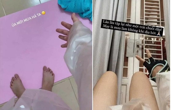 Giọng ca 10X thậm chí còn móc họng để nôn ra sau khi ăn, uống nước thay cơm khiến bản thân bị bệnh trào ngược dạ dày và cuống họng bị ảnh hưởng. Ngoài chế độ ăn uống thiếu khoa học, Phương Mỹ Chi còn ngược đãi bản thân cả trong quá trình tập luyện. Cô tập luyện đến trông như "trái chuối dập", mặc cả áo mưa khi tập thể dục khiến mồ hôi chảy ướt tay áo. Tuy nhiên, phương pháp này được cho là giảm cân tạm thời do cơ thể mất nước. Không nên áp dụng cách này liên tục và cần bổ sung đầy đủ nước, ăn uống hợp lý.