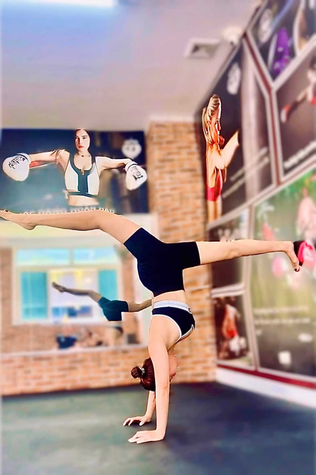 Dù bận rộn nhưng mỹ nhân gốc Hải Dương vẫn cố gắng dành nhiều thời gian cho việc luyện tập.