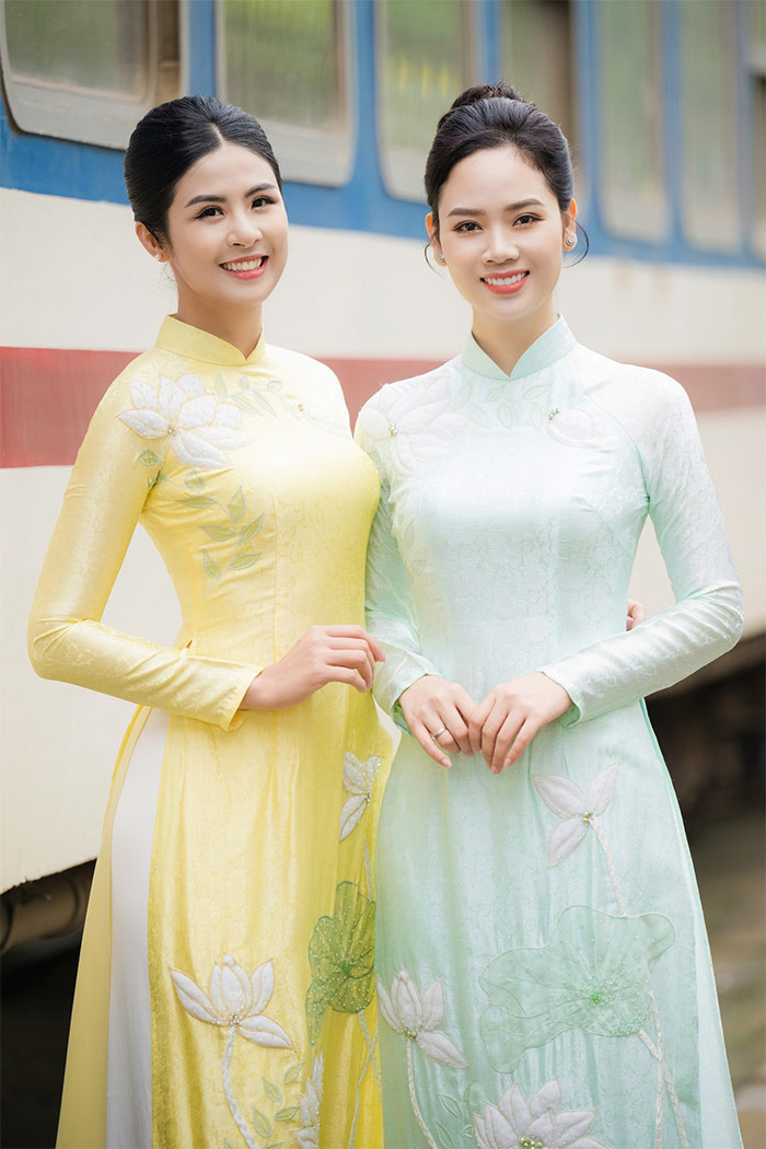 Vẻ đẹp nữ tính, nhẹ nhàng của Hoa hậu Mai Phương luôn thu hút mỗi khi cô xuất hiện.