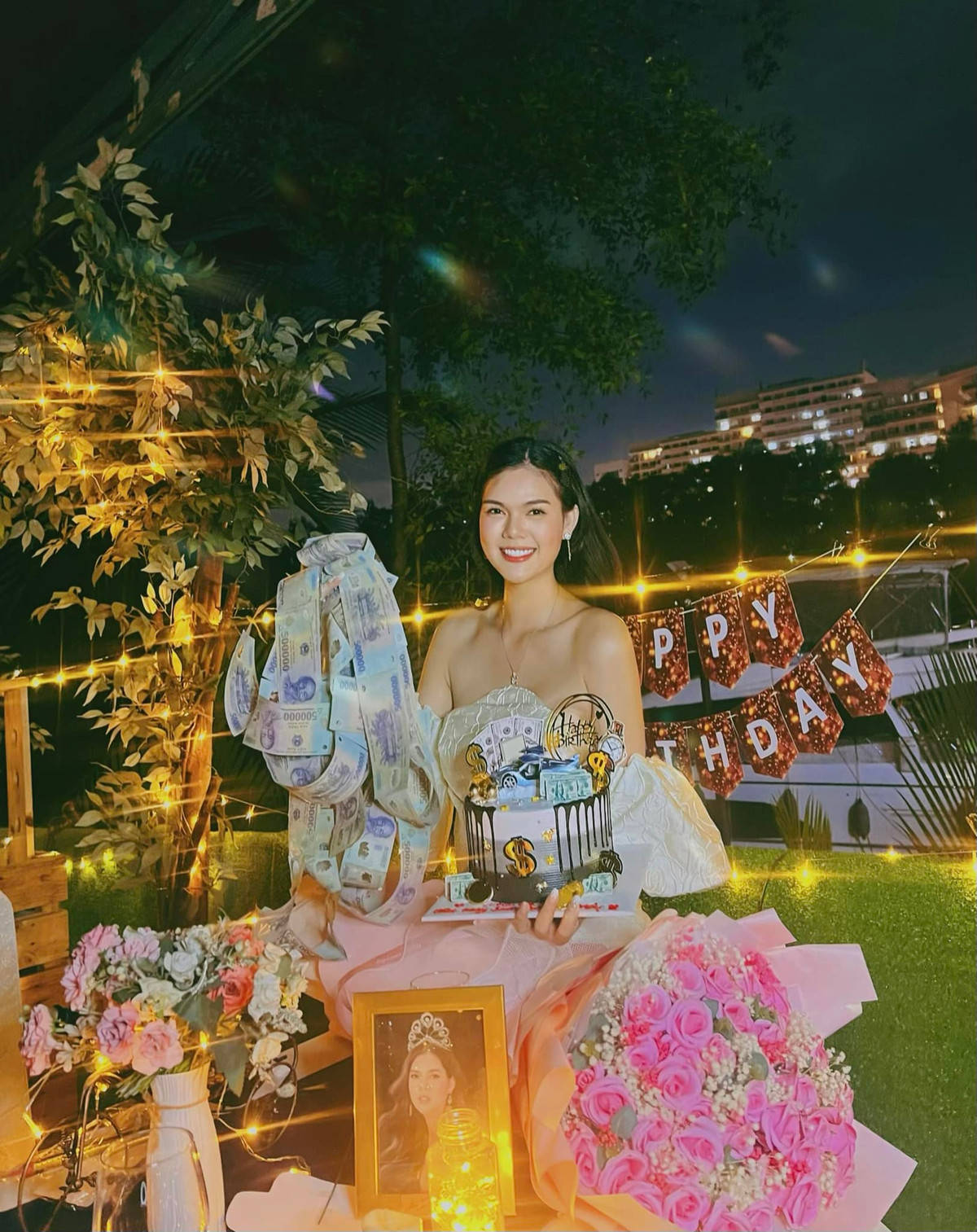 Nhan sắc của Lê Ngọc Trinh ngày càng thăng hạng.