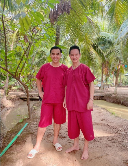 Hai nam nghệ sĩ vẫn giữ mối quan hệ thân thiết sau hơn 30 năm.