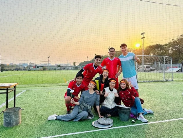 Sự xuất hiện của Nhâm Mạnh Dũng gây bất ngờ và thú vị cho khán giả.