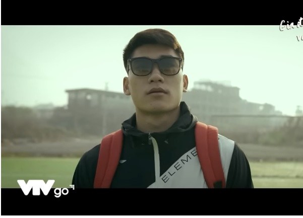 Đây là lần đầu tiên chân sút sinh năm 2000 đóng phim.