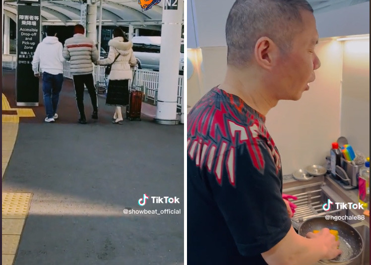 Từ lúc đi lại phải có người dìu, giờ sức khỏe của Công Lý đã tốt hơn, nên anh có thể giúp vợ những việc vặt.