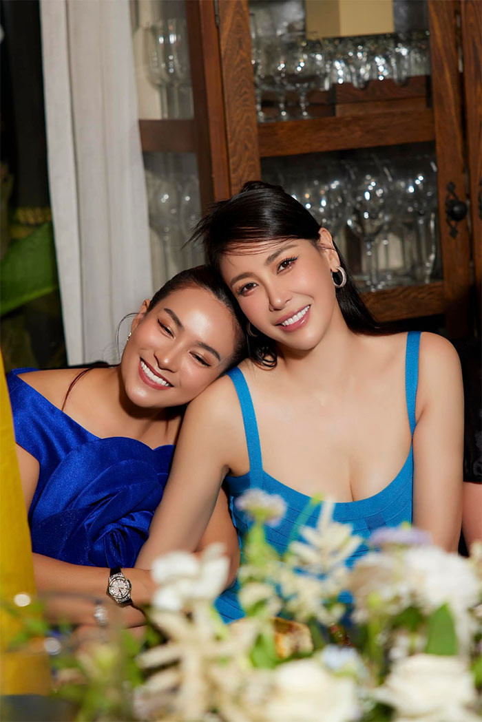 Hoa hau Ha Kieu Anh xinh dep rang ngoi o tuoi 46