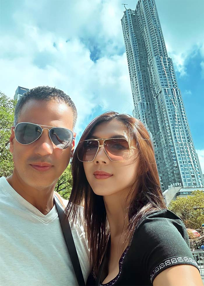 Ngọc Quyên và bạn trai Tây đã hẹn hò được 5 năm, tuy nhiên cả hai không nghĩ tới chuyện kết hôn.