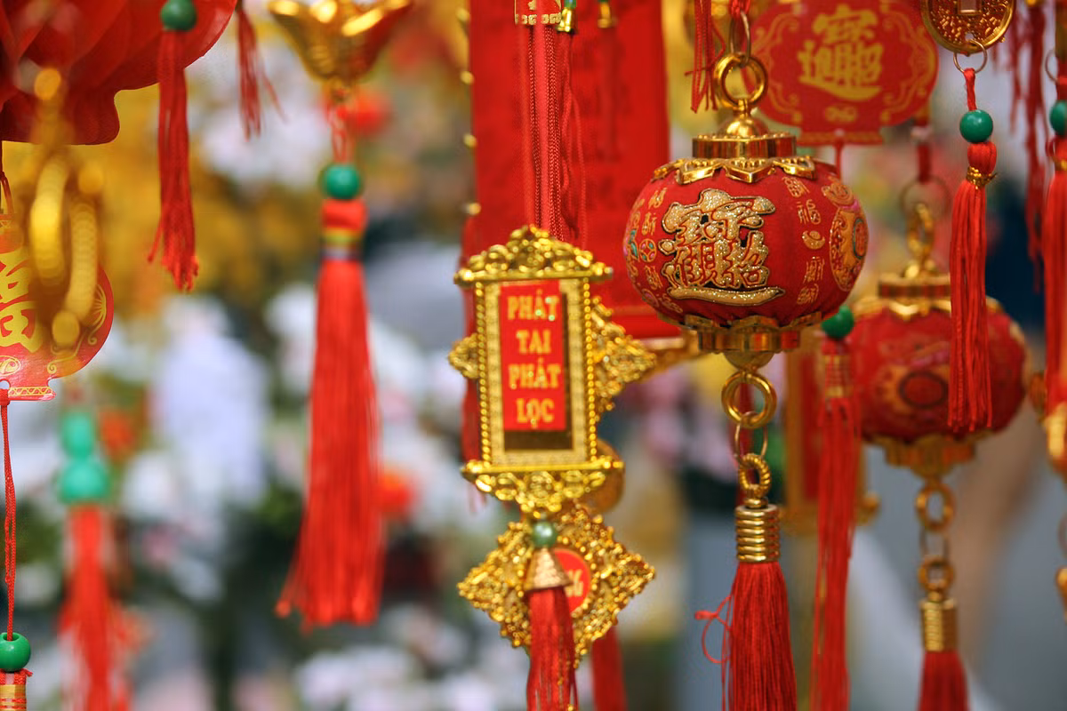 Chúc năm mới "phát tài phát lộc".