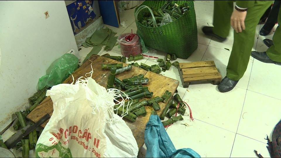 Chủ cơ sở sản xuất giò được xác định là Nguyễn Đăng Khoa (trú tại huyện Thanh Oai).