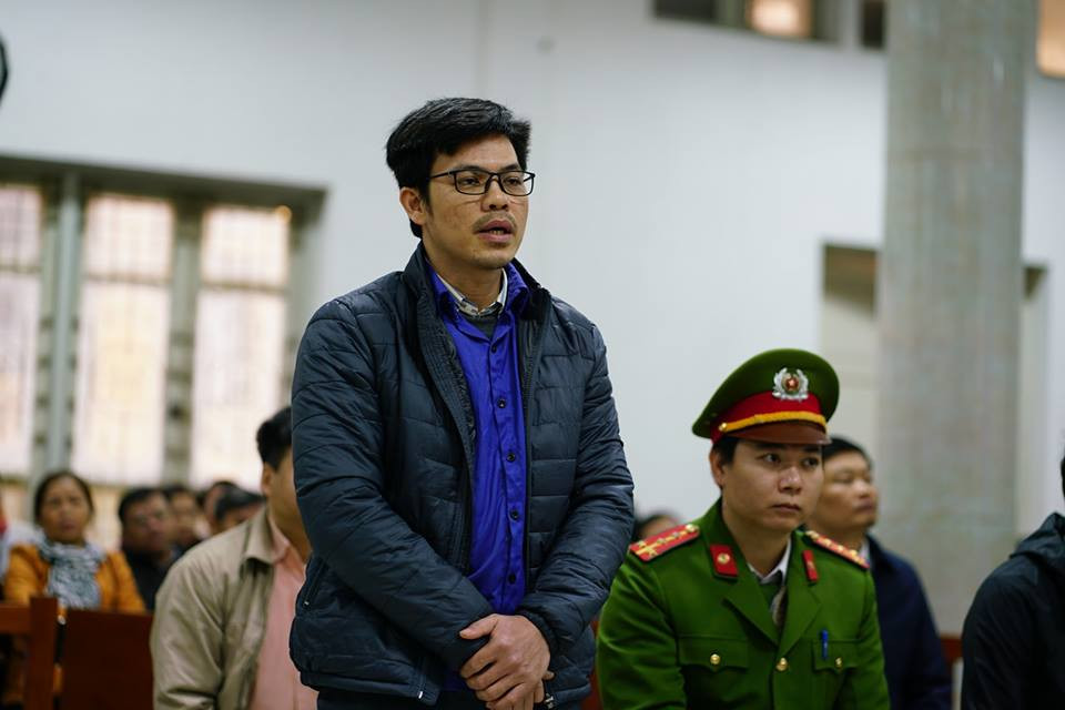 Bị cáo Phạm Xuân Quang (SN 1980, nguyên Kế toán trưởng Công ty Lọc hóa dầu Bình Sơn).