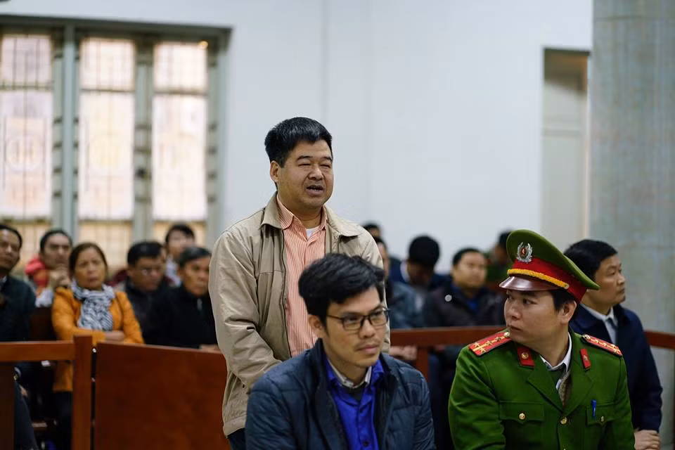 Bị cáo Nguyễn Hoài Giang (SN 1968, nguyên Chủ tịch HĐTV Công ty BSR).