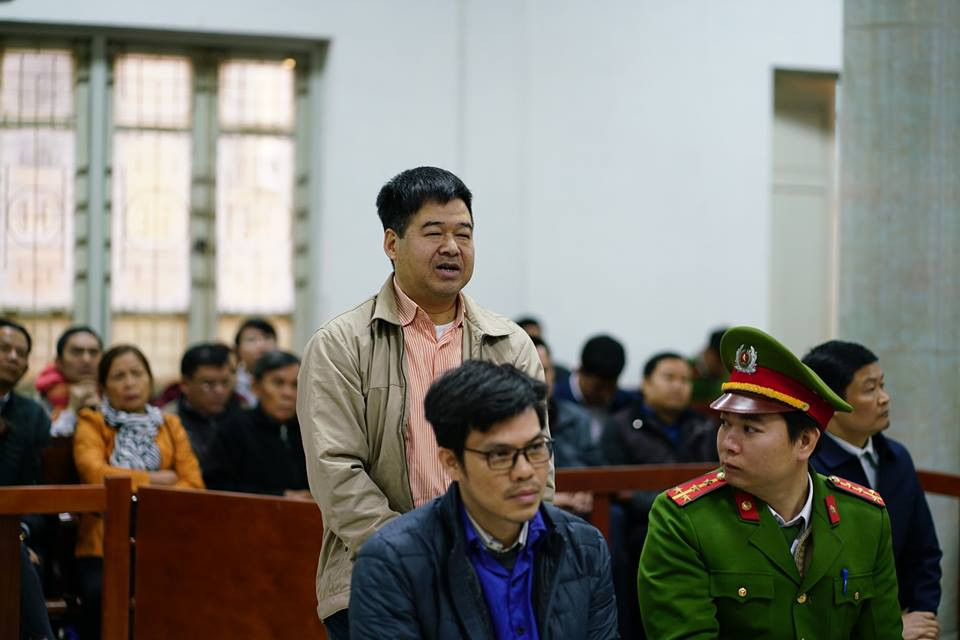 Bị cáo Nguyễn Hoài Giang (SN 1968, nguyên Chủ tịch HĐTV Công ty BSR).