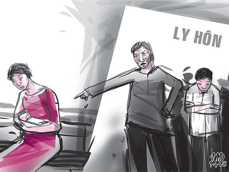 Xot xa cuoc tinh cap vo chong tre ra Toa chi vi...me chong