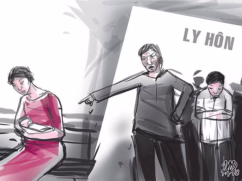 Xot xa cuoc tinh cap vo chong tre ra Toa chi vi...me chong