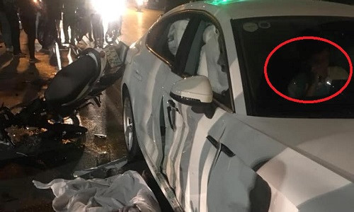 Audi A5 va cham xe may, thieu nu 18 tuoi tu vong: Thong tin bat ngo