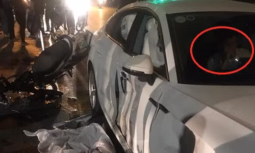 Audi A5 va cham xe may, thieu nu 18 tuoi tu vong: Thong tin bat ngo