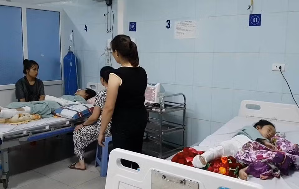 Ve gio bo, nguoi phu nu mat ca me lan con trong vu tai nan o Lai Chau