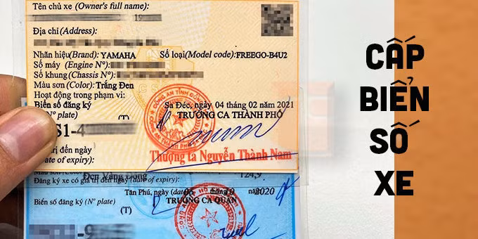 Nhung dieu can luu y khi cap bien so xe theo ma dinh danh