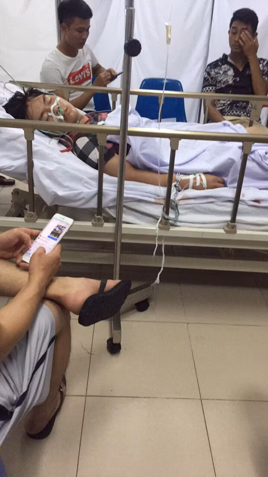Nghi phạm Hiếu qua cơn nguy kịch. Nguồn ảnh: Người Lao Động