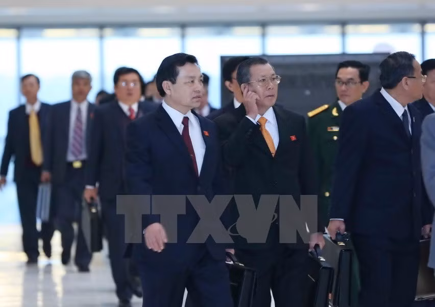 Anh cac dai bieu du Dai hoi Dang toan quoc lan thu XII-Hinh-2