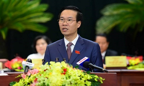 Ông Võ Văn Thưởng - Ủy viên trẻ nhất Bộ Chính trị khóa XII.