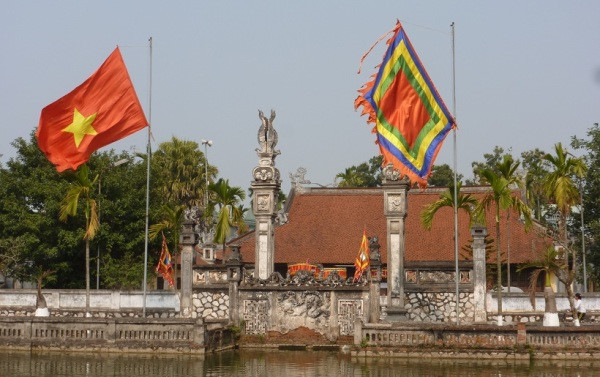 Đình Ngô Sài (Quốc Oai, Hà Nội) thờ tướng quân Đỗ Cảnh Thạc. Ảnh: Khoa học và Đời sống.