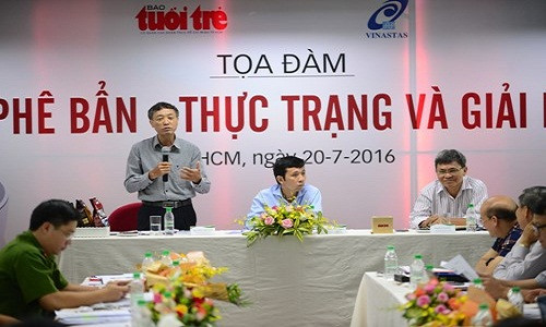 Toàn cảnh tọa đàm "Cà phê bẩn - Thực trạng và giải pháp" hôm 20/7 ở TP.Hồ Chí Minh