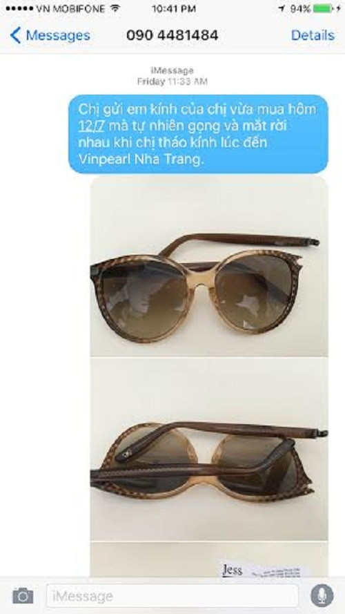 Mua kinh o Jess Lotte Ha Noi gia 10 trieu, khach hang ngam dang-Hinh-2