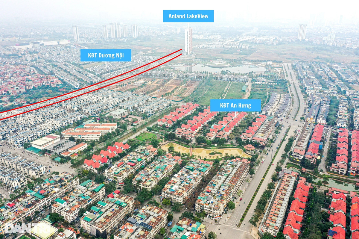 Tuyến đường hơn 700 tỷ đi qua loạt dự án bất động sản. (Ảnh: Dân Trí).