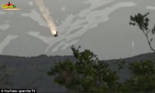 Chiếc trực thăng bị bắn hạ được cho là trực thăng tấn công AH-1W Super Cobra của Thổ Nhĩ Kỳ.