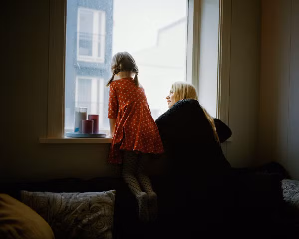 Hlif chia sẻ, cô chưa bao giờ thấy bố mẹ cô cãi nhau... bởi họ không còn chung sống với nhau.