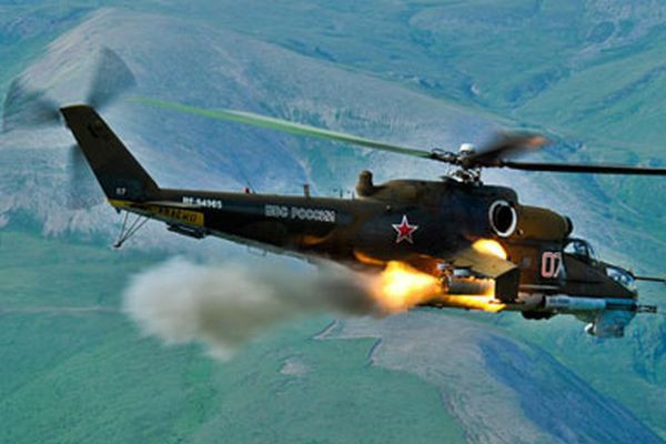 Trực thăng chiến đấu Mi-24 được thiết kế để tấn công tiêu diệt mọi mục tiêu trên mặt đất (xe tăng, bộ binh, công sự phòng ngự kiên cố).