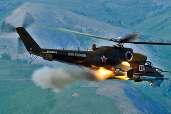 Trực thăng chiến đấu Mi-24 được thiết kế để tấn công tiêu diệt mọi mục tiêu trên mặt đất (xe tăng, bộ binh, công sự phòng ngự kiên cố).